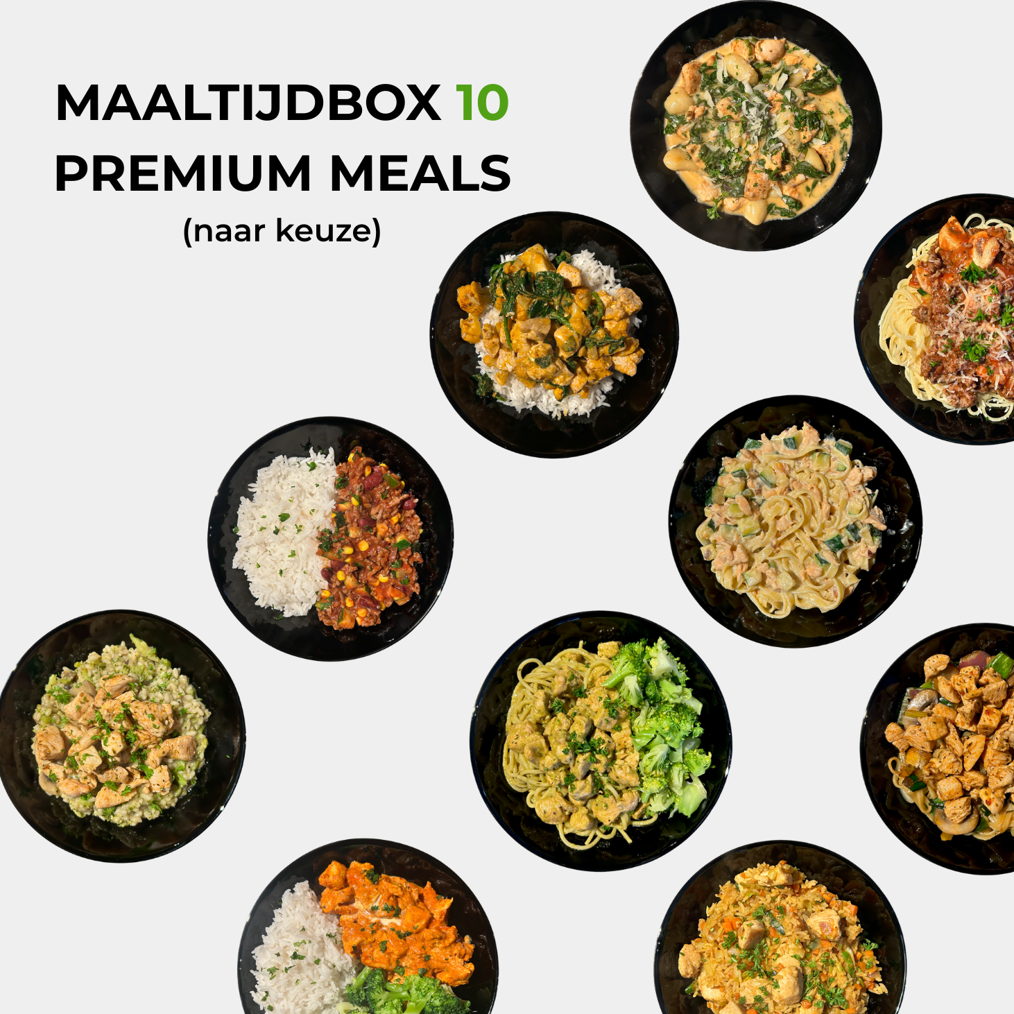 Maaltijdbox 10 Premium Meals (425 gram)
