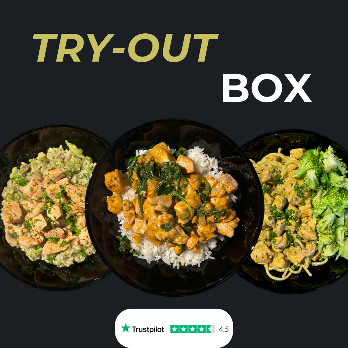 kant-&amp;-klaar maaltijden TRY-OUT BOX - Maaltijdenpakket