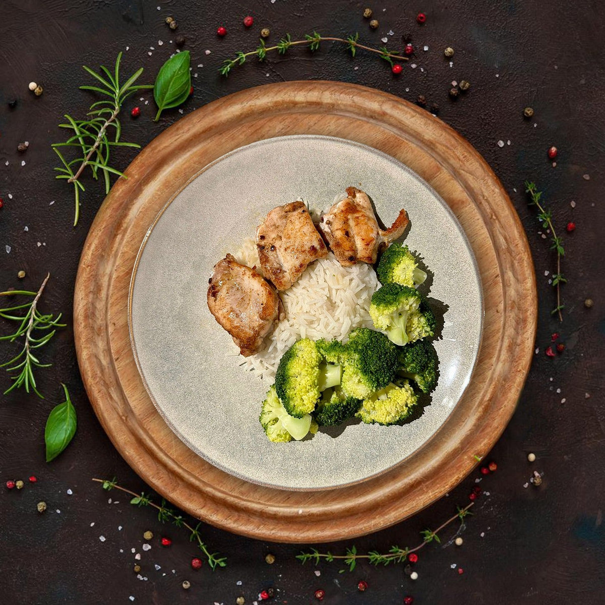 Prepmeal *CLASSIC* Extra Malse kip, Basmati rijst &amp; Broccoli - MusclesGetFit