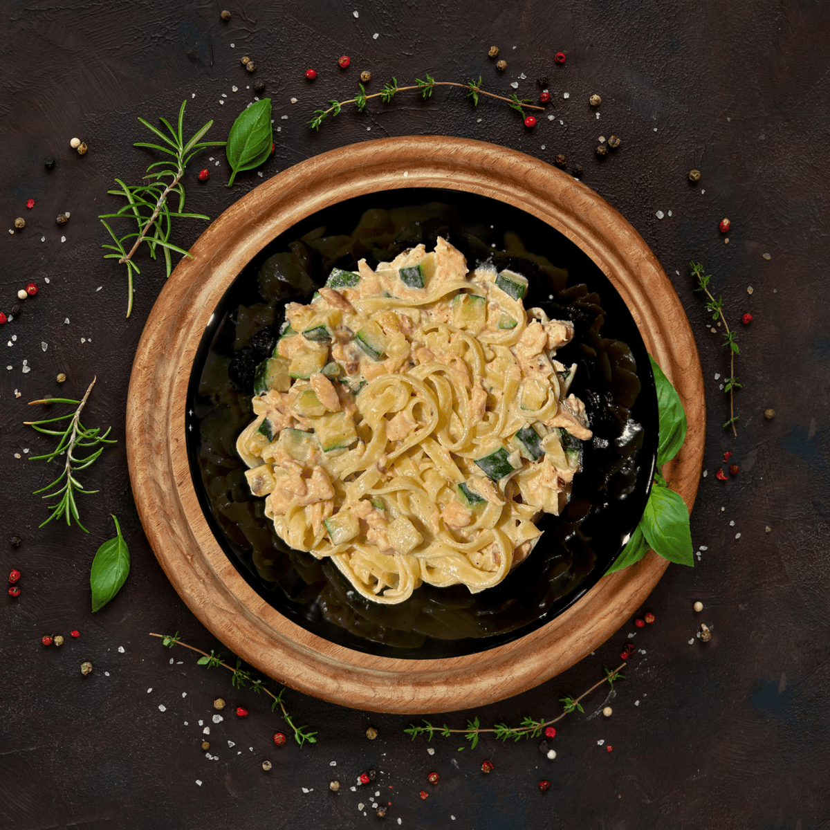 Romige Tagliatelle - Gerookte Zalm (High Protein) - MusclesGetFit